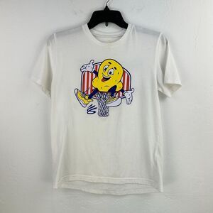 Under Armour Tshirt Kids Large White Yellow Steph Curry Popcorn‎ Short Sleeve